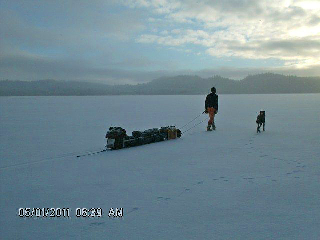 Photo: winter trek to Ishpatina