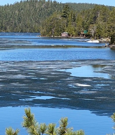 Lake Temagami break-up, 2022